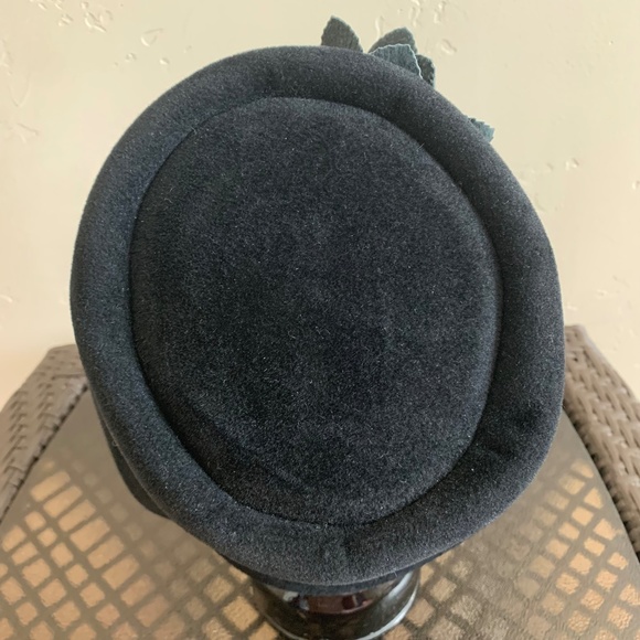 Vintage Louise Green Millinery Co. felt hat size OS main image 8